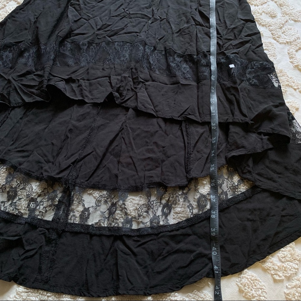 Royal Bones Red Black Rose Dress medium - Picture 6 of 15